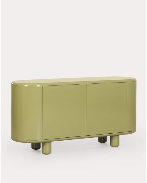 Buffet bas 160x50 cm en bois Oyku