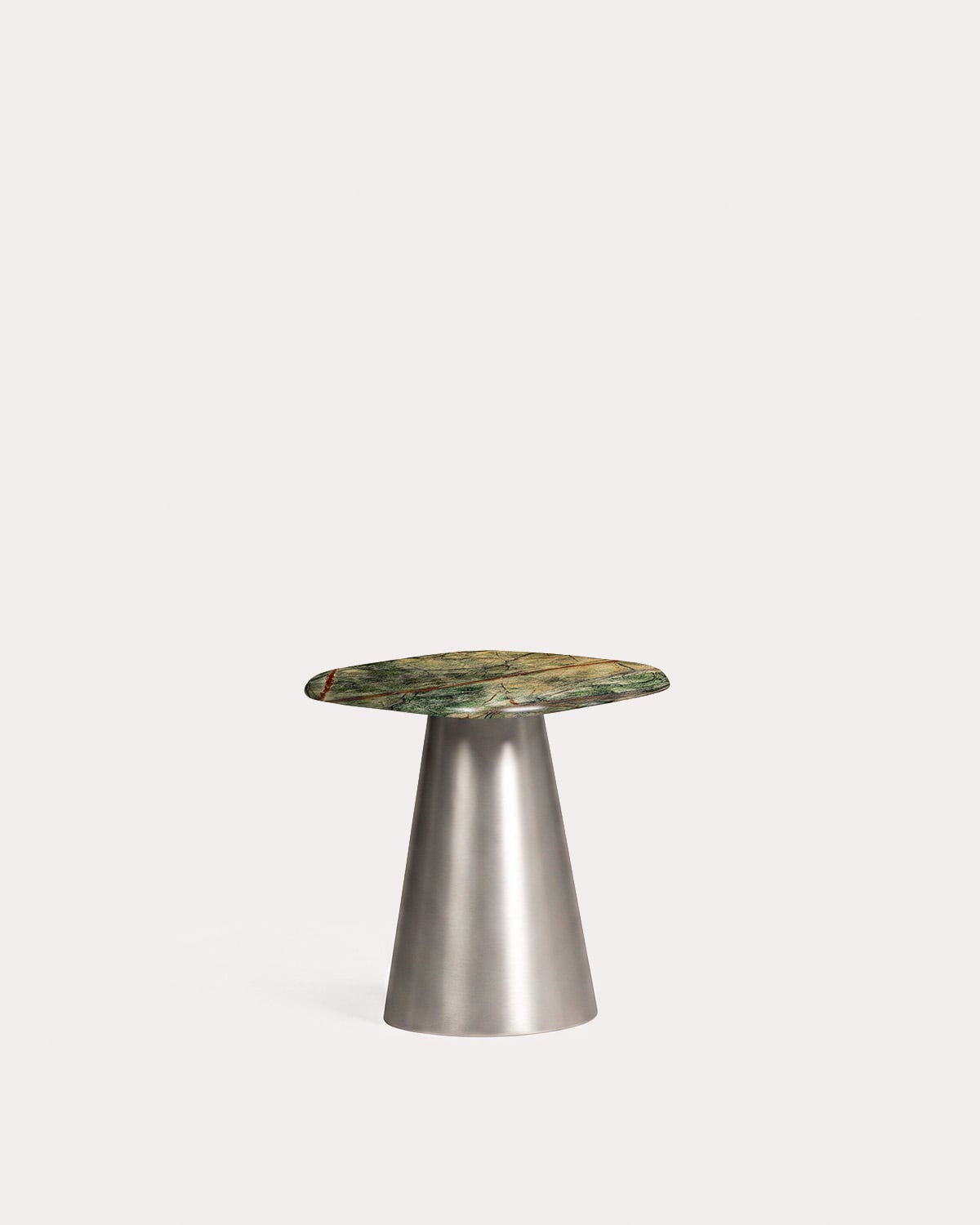 Table d'appoint carrée en métal 40x40 cm Geaxi, image de la gelerie 1