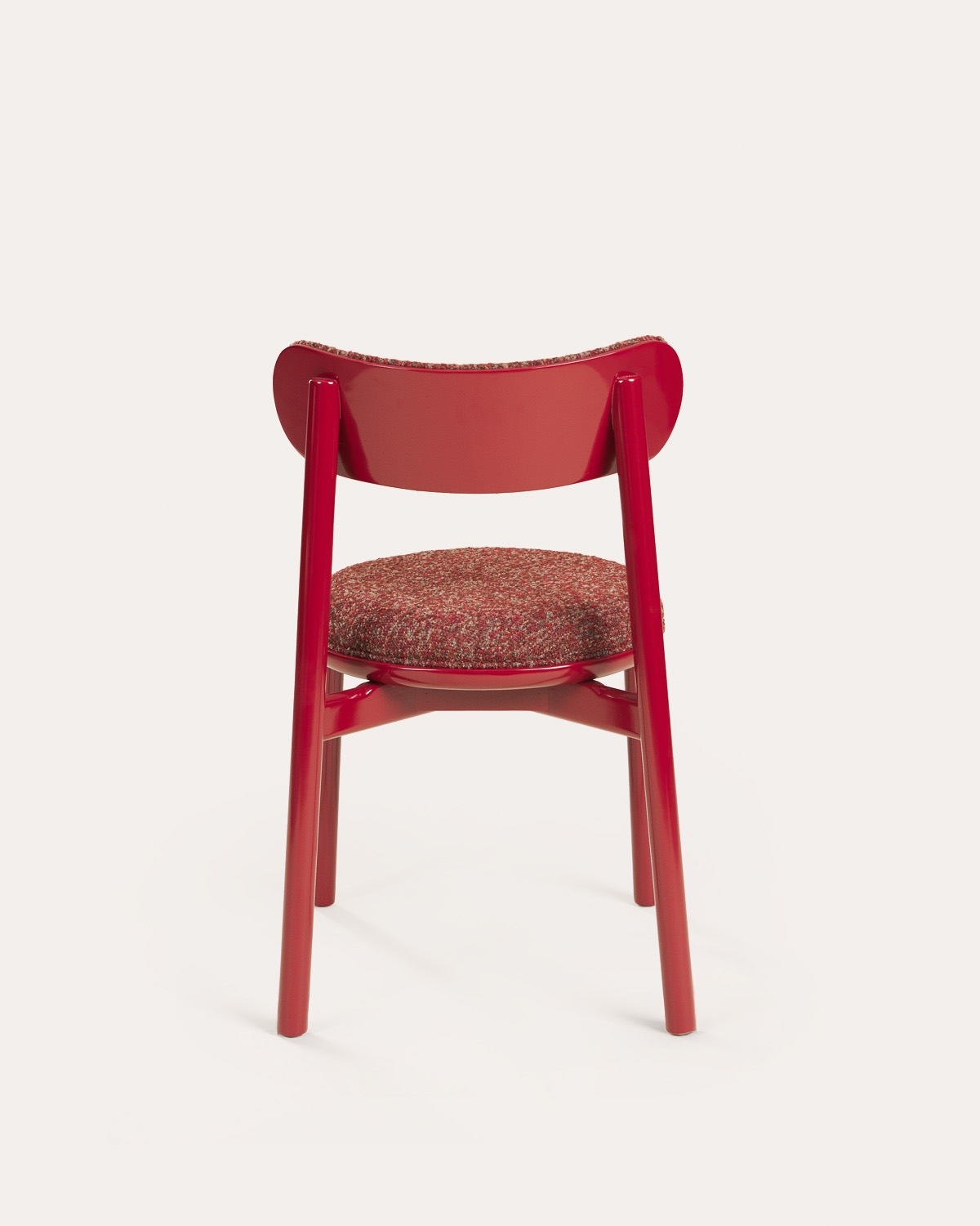 Chaise de salle à manger Senmad en chêne et tissu, image de la gelerie 3