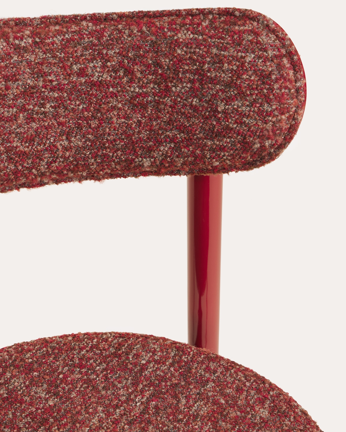 Chaise de salle à manger Senmad en chêne et tissu, image de la gelerie 4