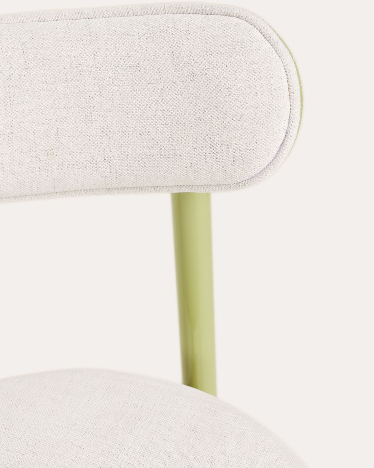 Pack de 4 chaises de salle à manger en chêne et tissu Senmad, image de la gelerie 4