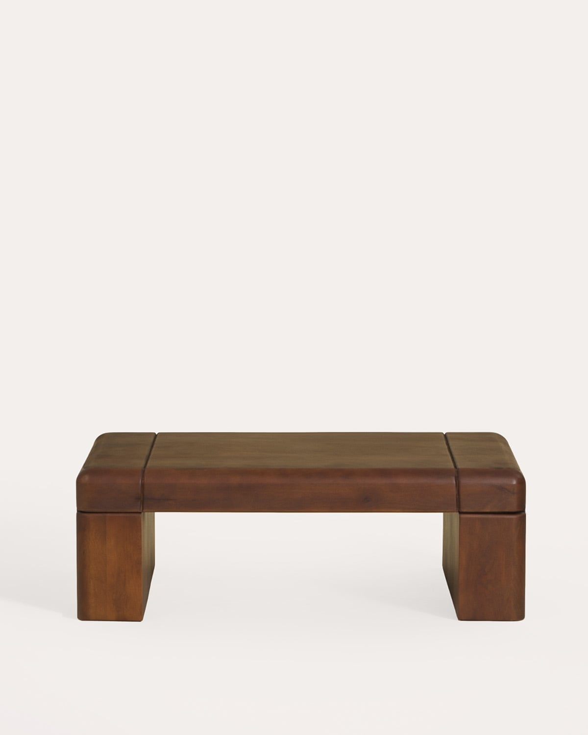 Table basse en bois de manguier 120x70 cm Thalia, image de la gelerie 3