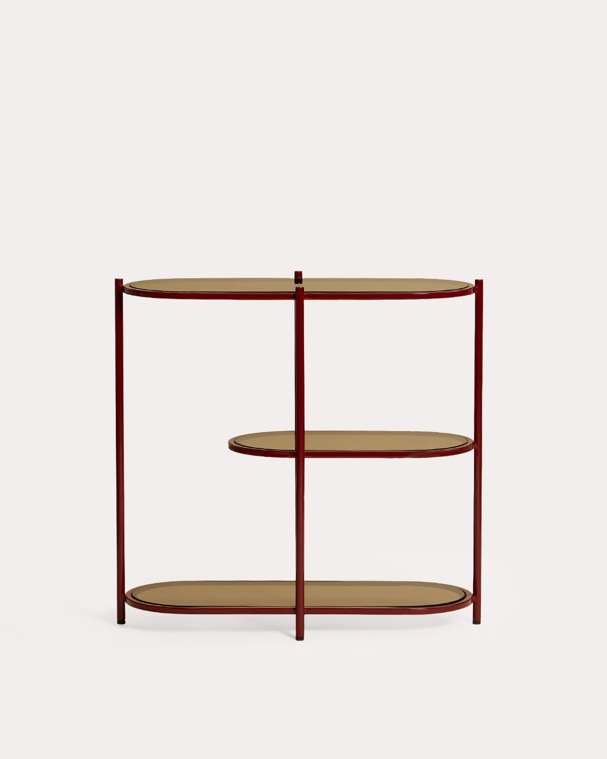 Étagère 80x85 cm en métal et verre trempé Yerry, image de la gelerie 4