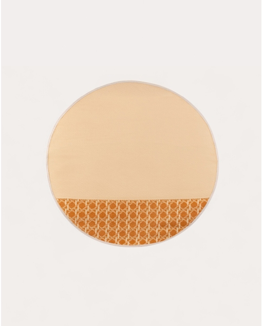 Tapis d'extérieur rond Ø150 cm en polypropylène Tramuntan