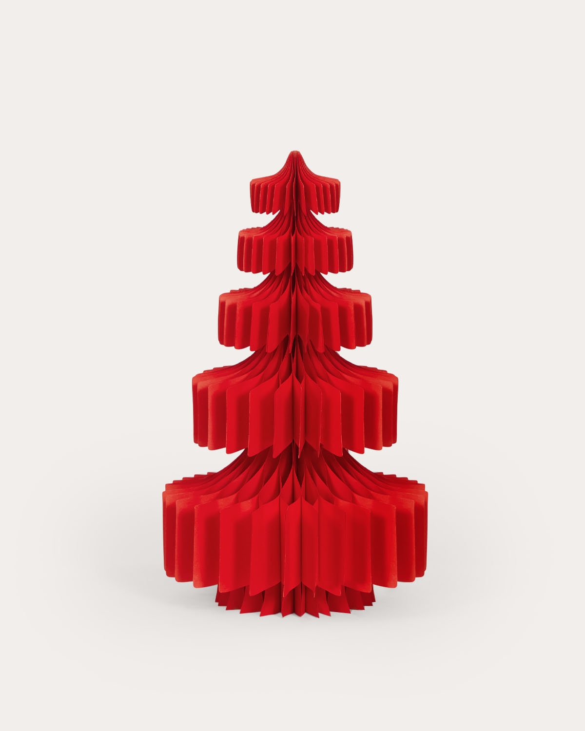 Sapin de Noël en papier Chandra, image de la gelerie 1