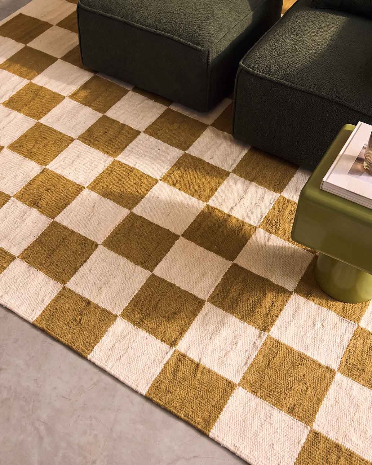 Tapis rectangulaire 230x160 cm en laine Myla, image de la gelerie 3
