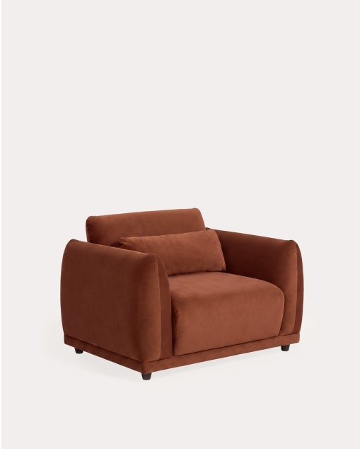 SAMPLE -Sillón con reposabrazos de tela Choisy