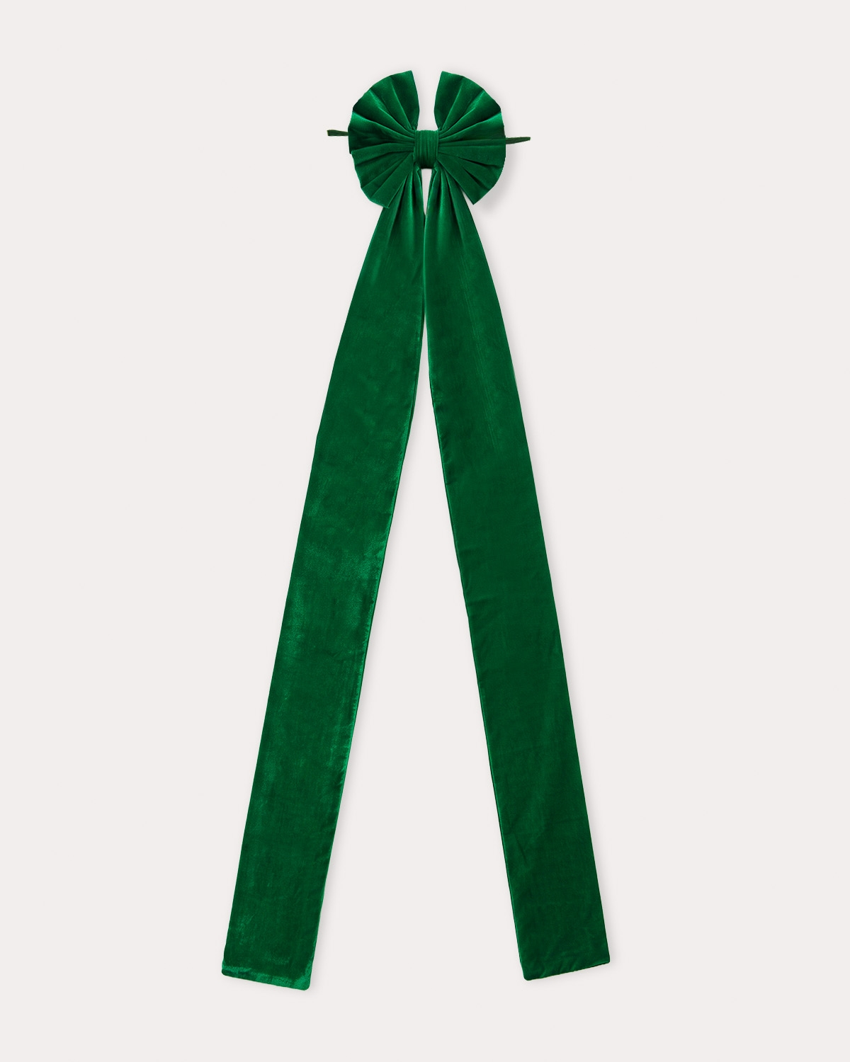 Nœud décoratif de Noël 185x35 cm en tissu Aisen, image de la gelerie 1
