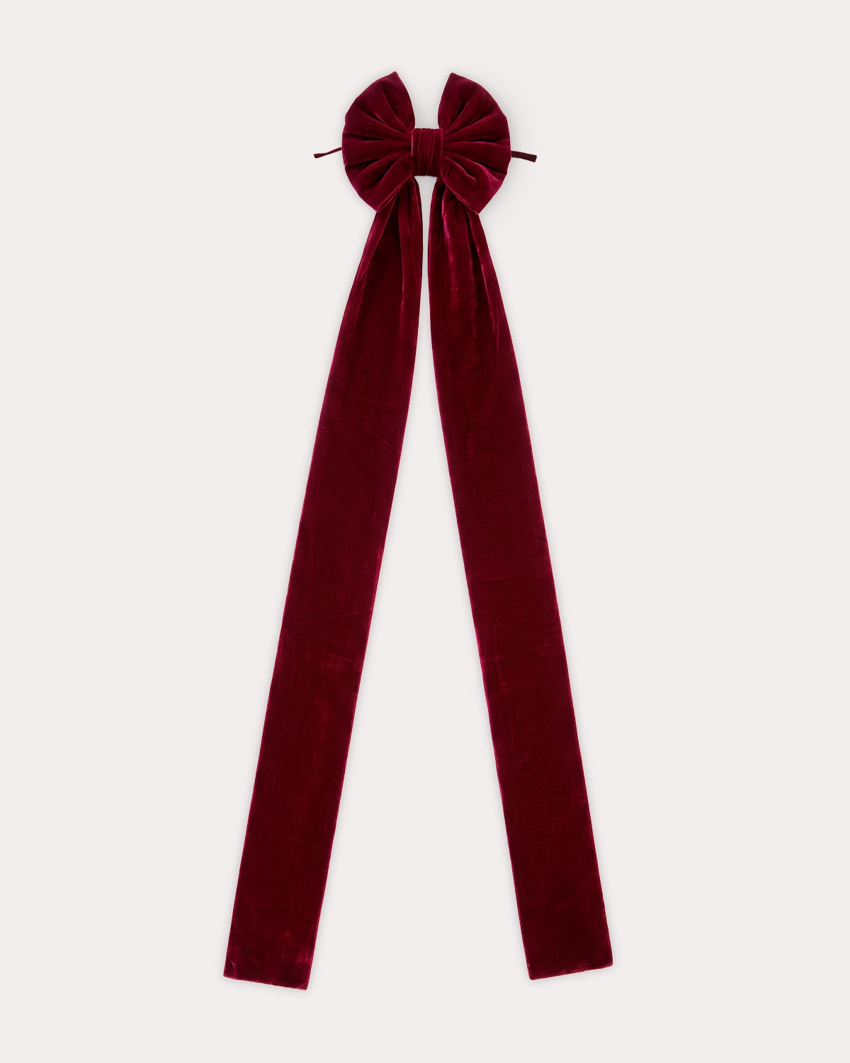 Nœud décoratif de Noël 185x35 cm en tissu Aisen, image de la gelerie 1