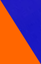 Azul Ultramar y Naranja