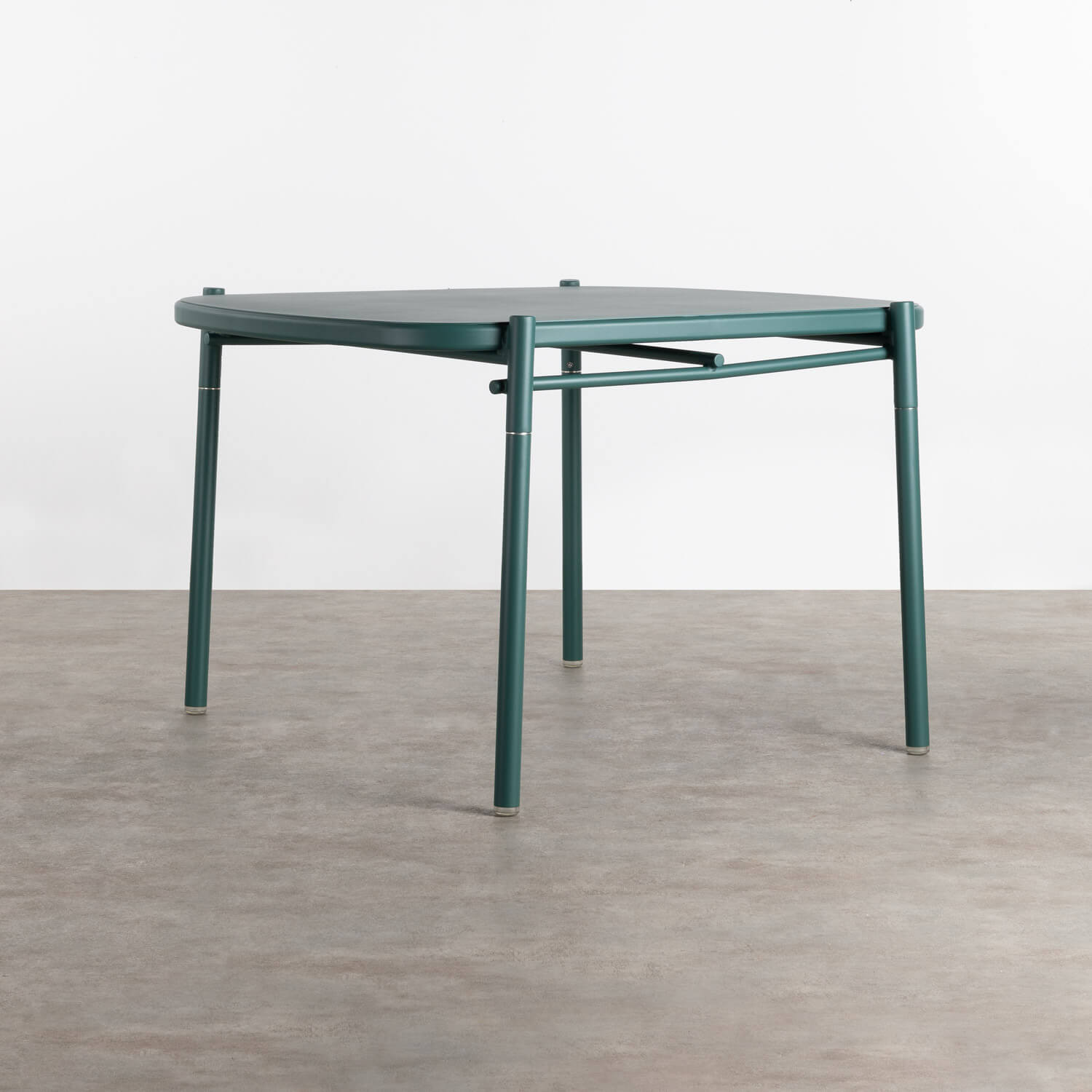 Tavolo da Pranzo Rettangolare in Alluminio (119X104 cm) Keri, immagine della galleria 1