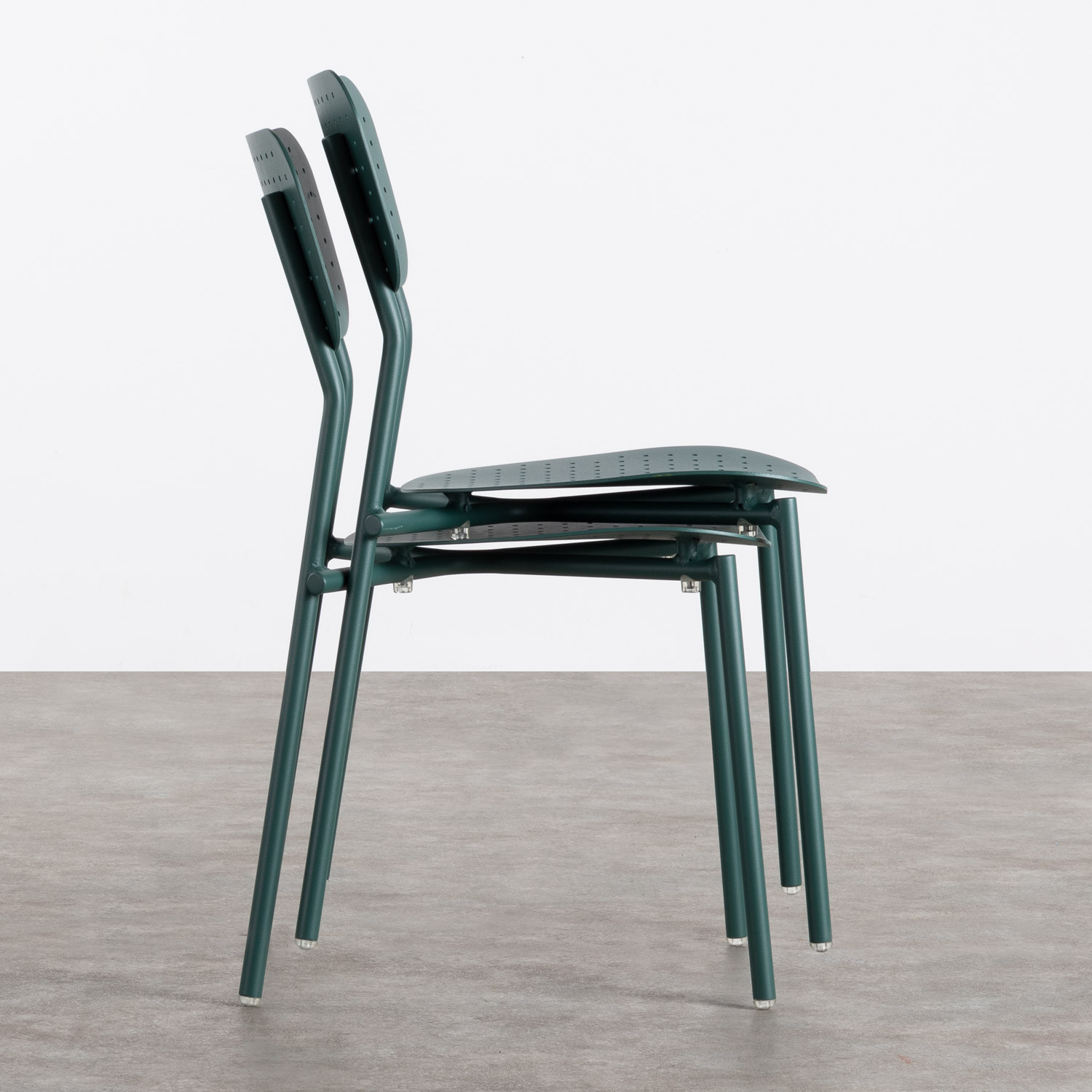 Sedia da Pranzo in Alluminio Keri, immagine della galleria 2