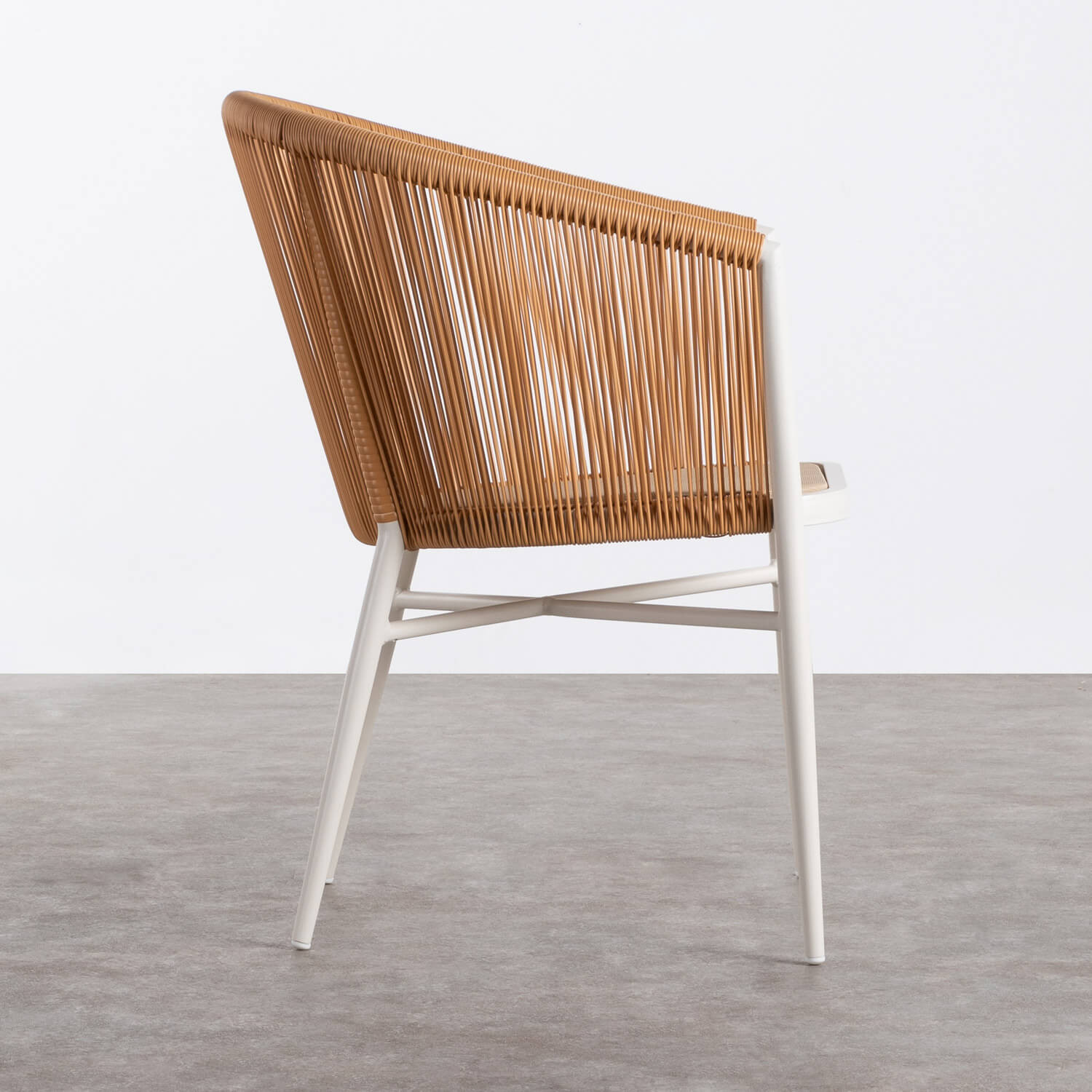 Sedia da Pranzo in Textilene e Alluminio Tico, immagine della galleria 2