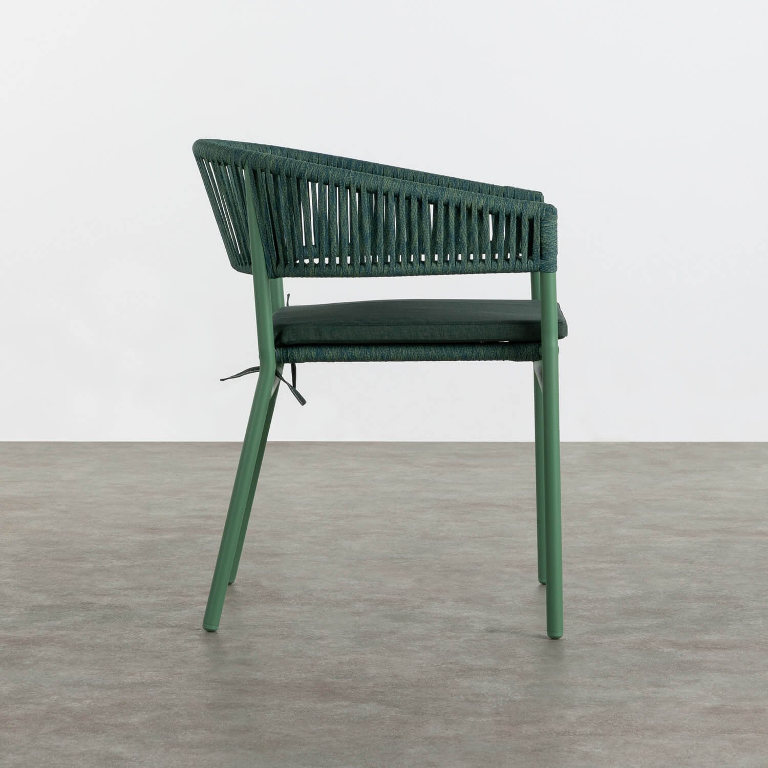 Pack di 4 Sedie con Braccioli in Alluminio e Corda Keila, immagine della galleria 1899310