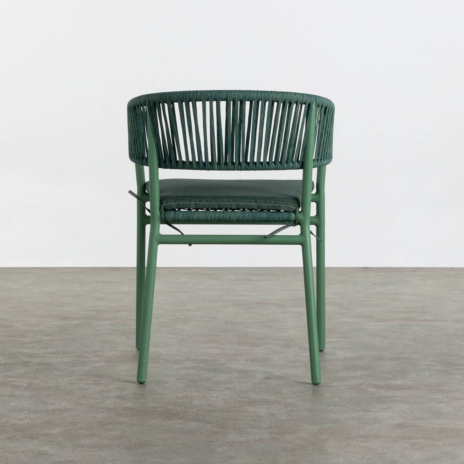 Pack di 4 Sedie con Braccioli in Alluminio e Corda Keila, immagine della galleria 1899316