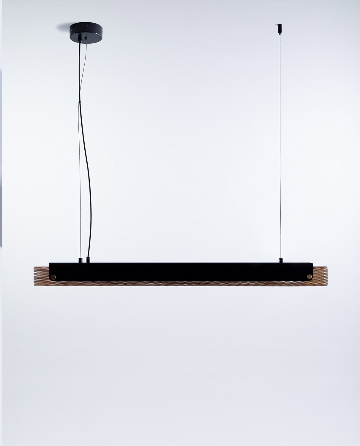 Lampada da Soffitto LED in Metallo Kira Larga, immagine della galleria 1