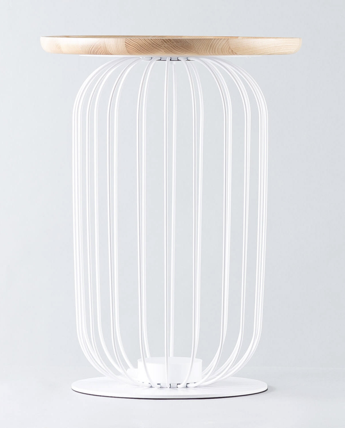 Lampada da Tavolo LED in Legno e Metallo Gabi, immagine della galleria 1