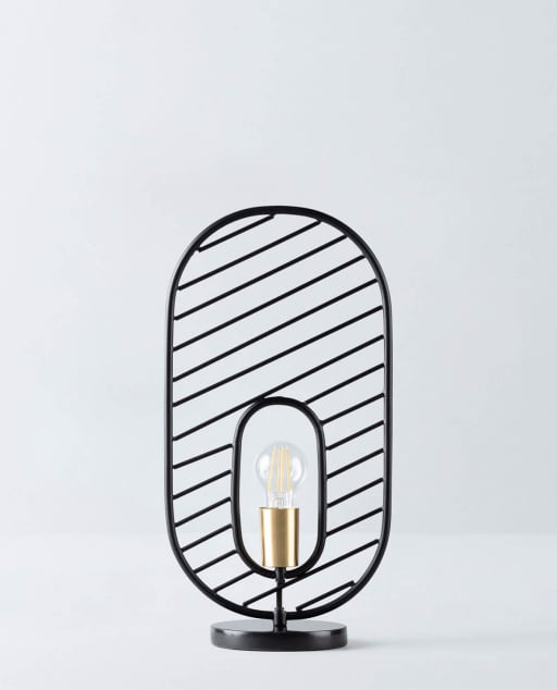 Supporto da tavolo alluminio per lampada magnetica senza fili luce  decorativa ba