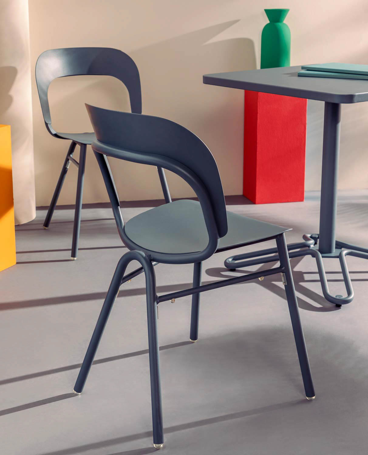 Sedia da Esterni in Alluminio Pop, immagine della galleria 2