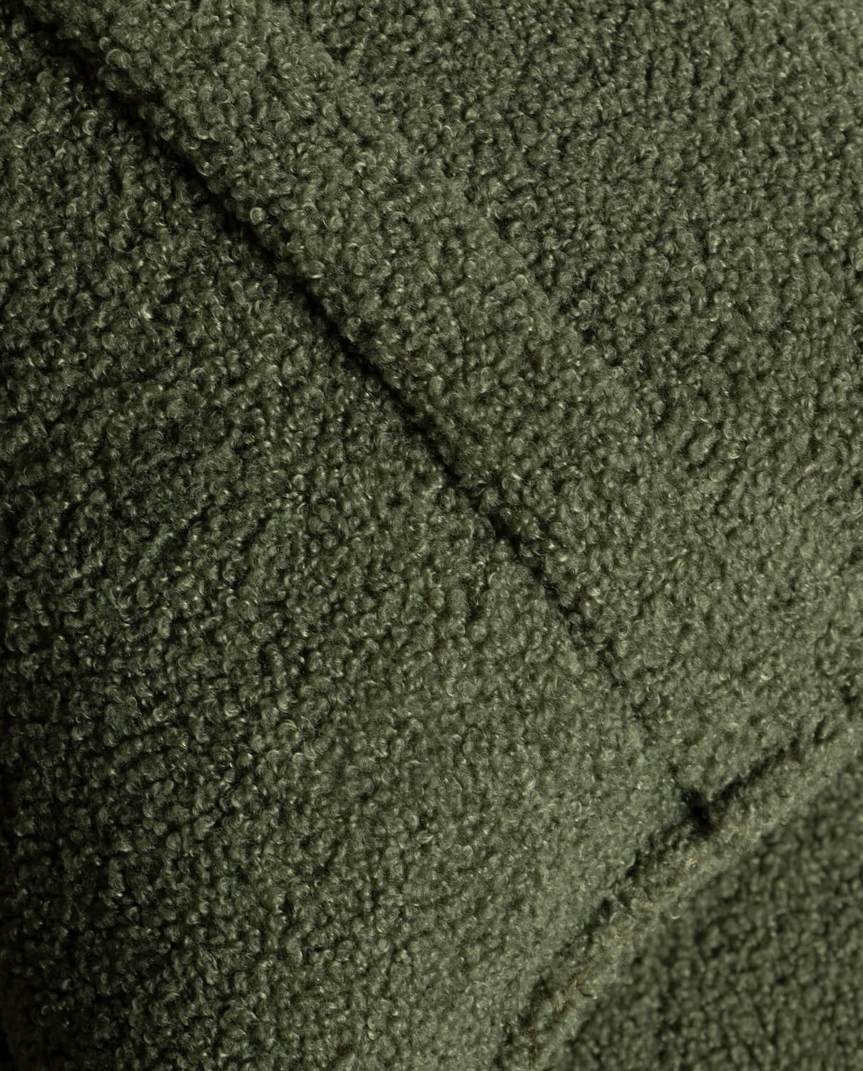 Divano Modulare 5 Pezzi e Pouf in Tessuto Bouclé Kilhe, immagine della galleria 2