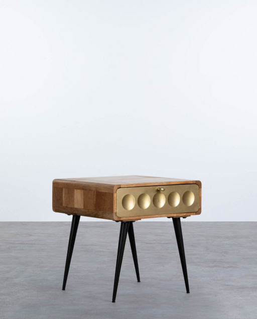 Comodino in Legno di Mango Sendi