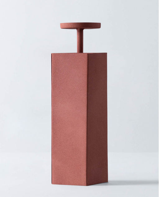 Portacandele in metallo (31,5 cm) Nozel 