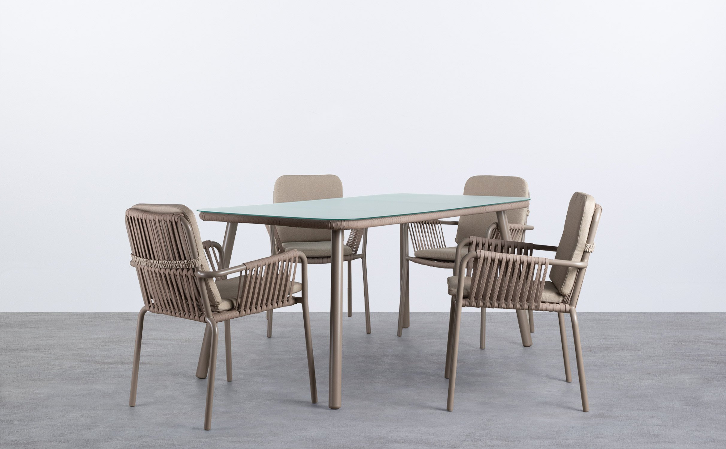 Set Bar tavolo e sedie da esterno alta qualità - design italiano