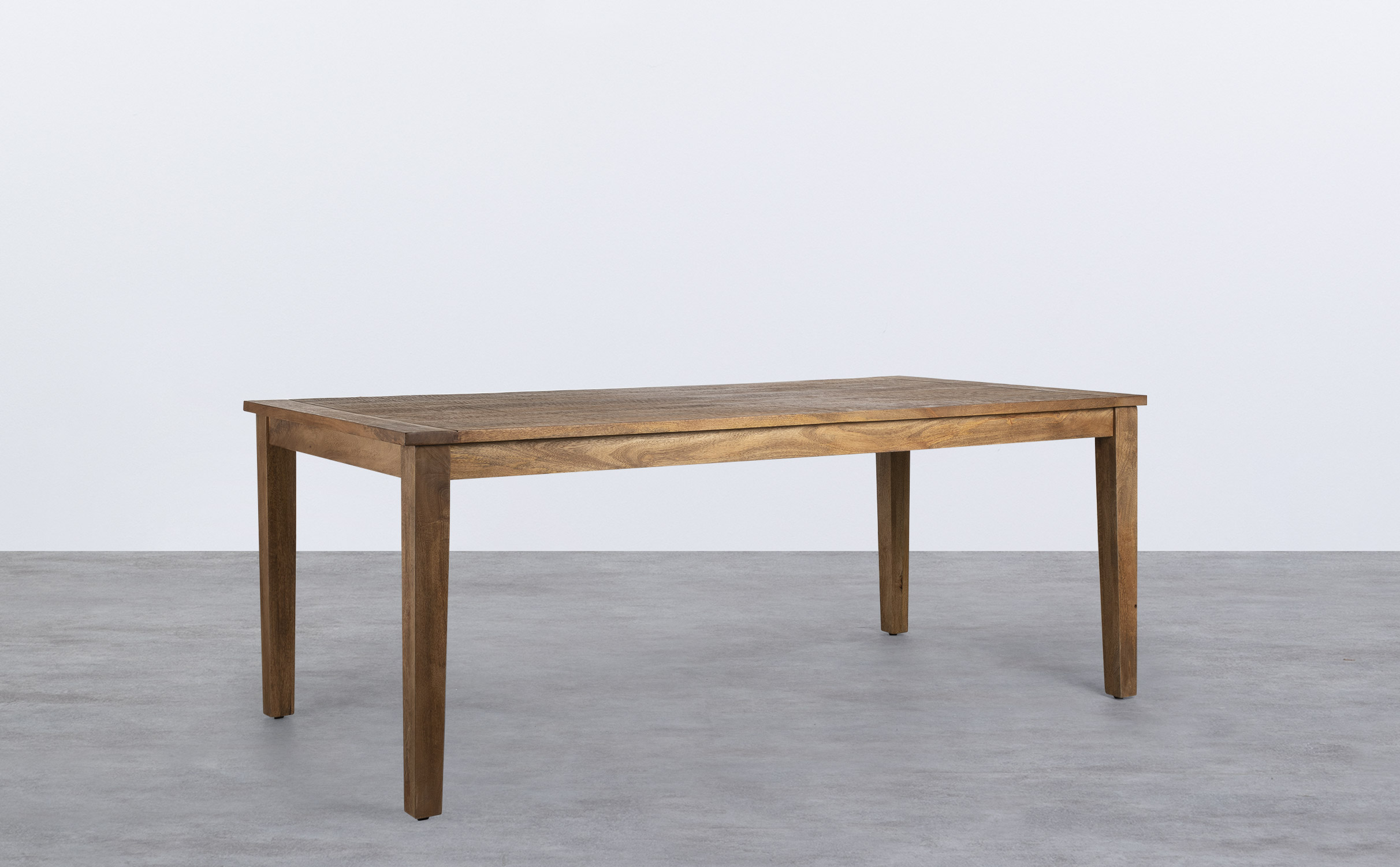 Tavolo da Pranzo Rettangolare in Legno di Mango (200x100 cm) Lagu , immagine della galleria 1