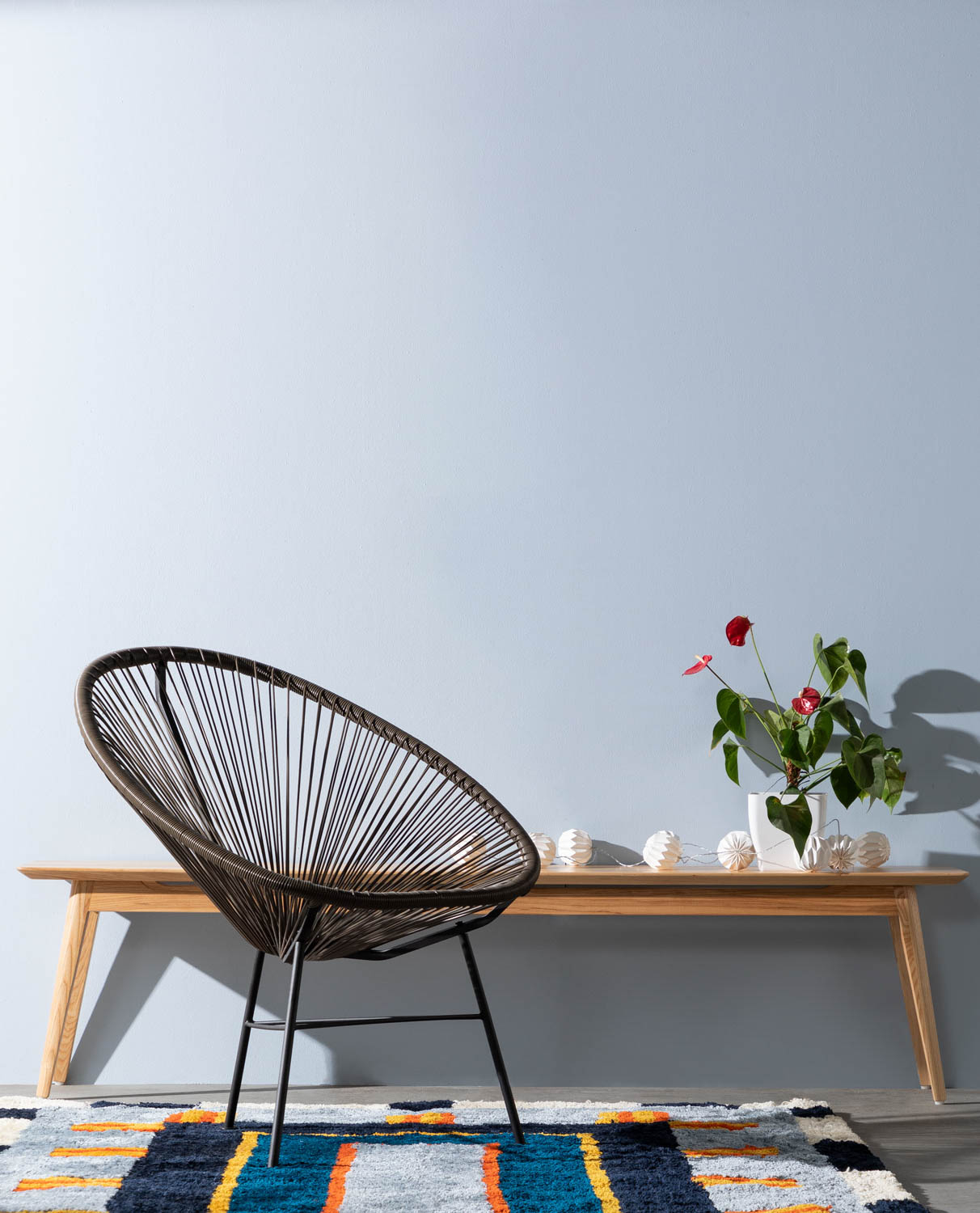 Sedia da Pranzo in PVC e Acciaio Copacabana Soft, immagine della galleria 2