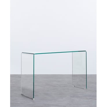 Consolle vetro temprato cristalline trasparente Am.Pm