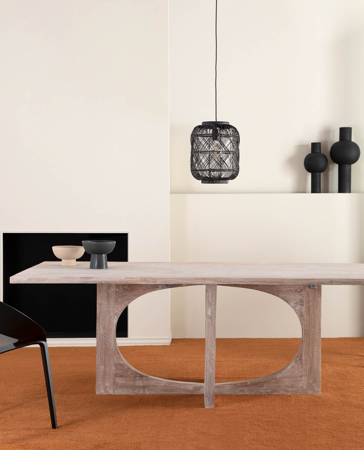 Tavolo da pranzo rettangolare in legno di mango (217,5X106,5 cm) Casta, immagine della galleria 2