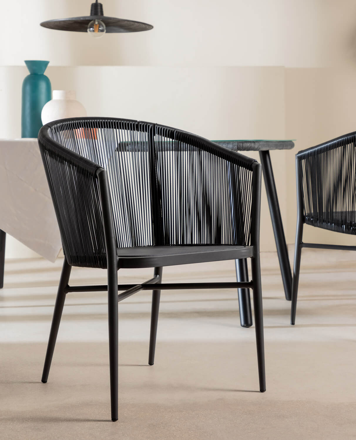 Sedia da Pranzo in Textilene e Alluminio Tico, immagine della galleria 2