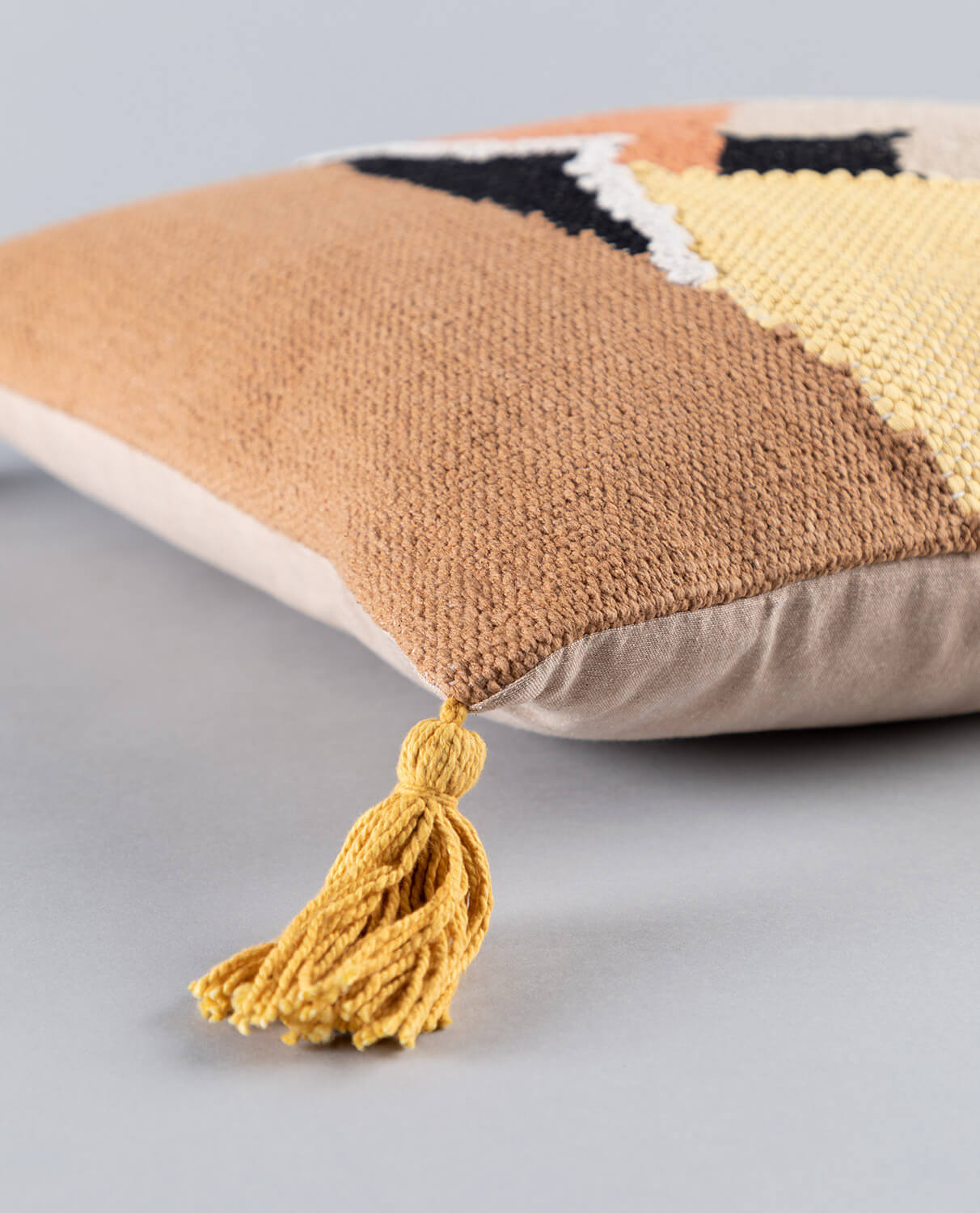 Cuscino quadrato - FUSE - KVADRAT - a righe / in cotone / in lana