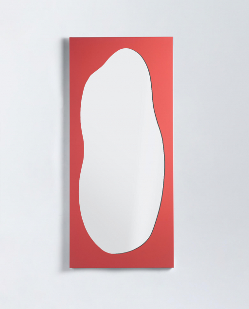 Specchio da Parete Rettangolare in Metallo (180x80 cm) Yuli 