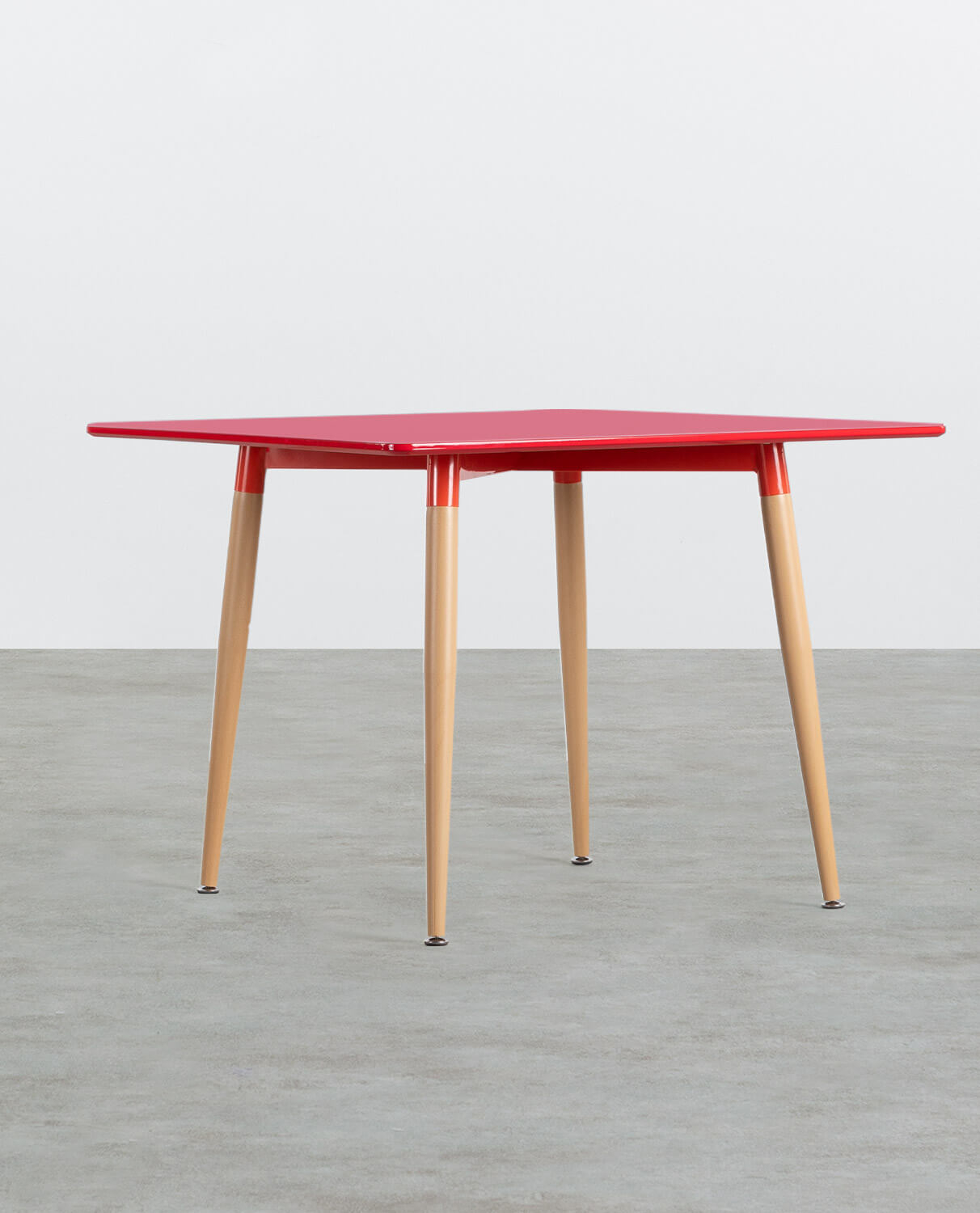 Tavolo da Pranzo Quadrato in Metallo e MDF (100x100 cm) Skaule , immagine della galleria 1