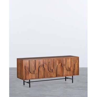 Credenza bassa in legno di mango June