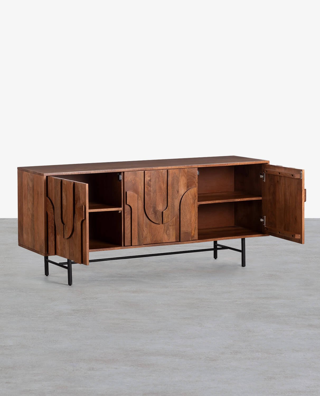 Credenza bassa 3 sportelli – acciarriantiques