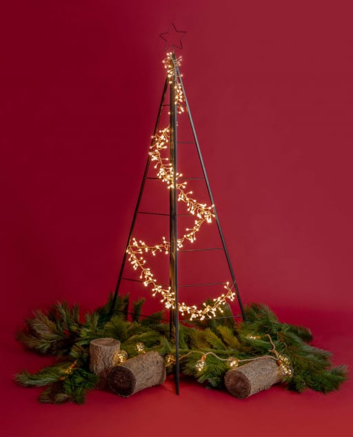 Albero di Natale pieghevole in metallo Nova (183,5 cm) 