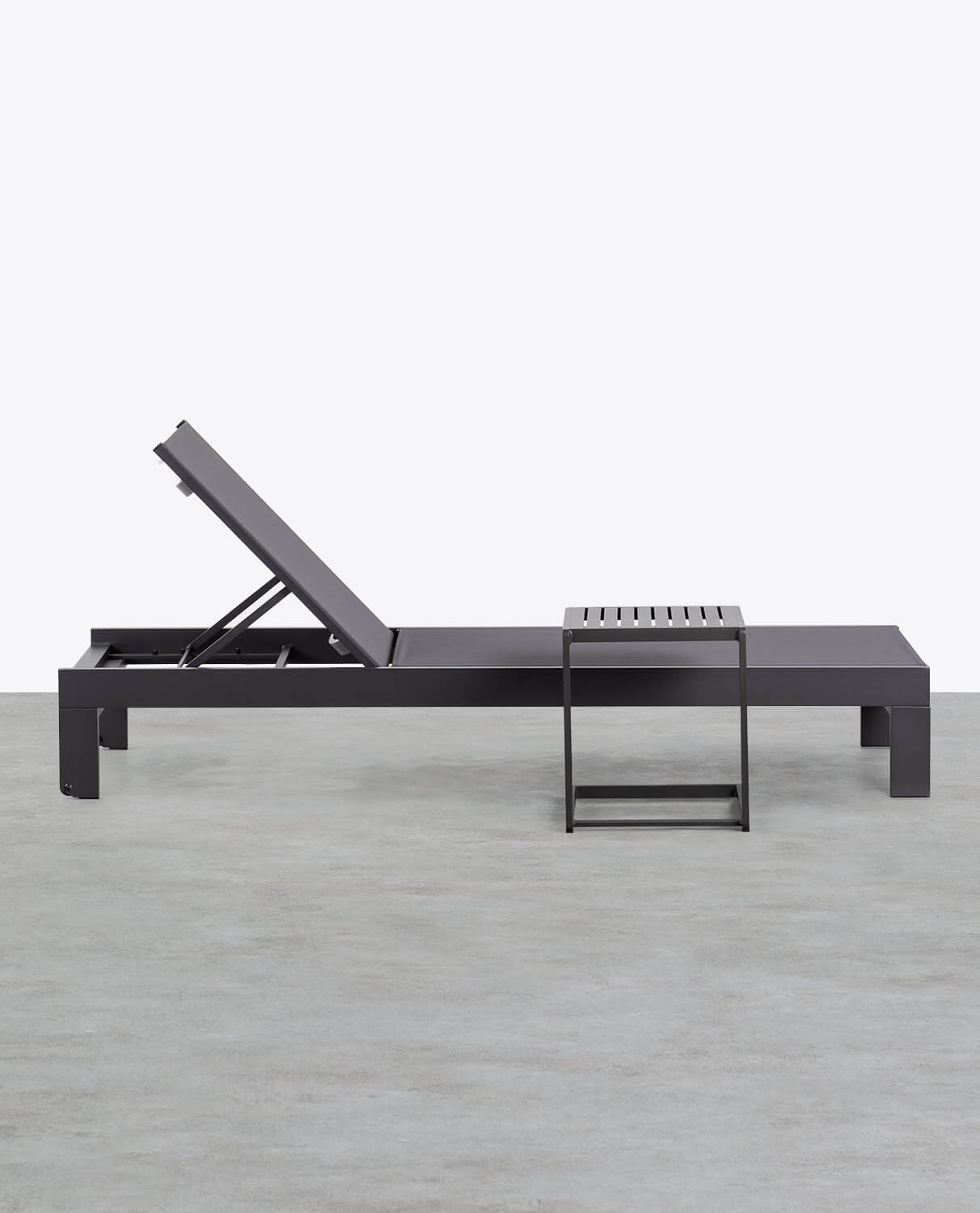 Lettino e Tavolino Ausiliario in Alluminio New Kreta , immagine della galleria 2