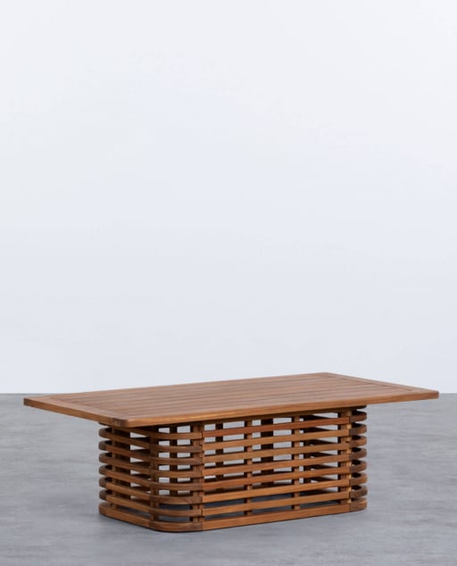 Tavolino da Caffé in Legno d'Acacia (120x65 cm) Hazan 