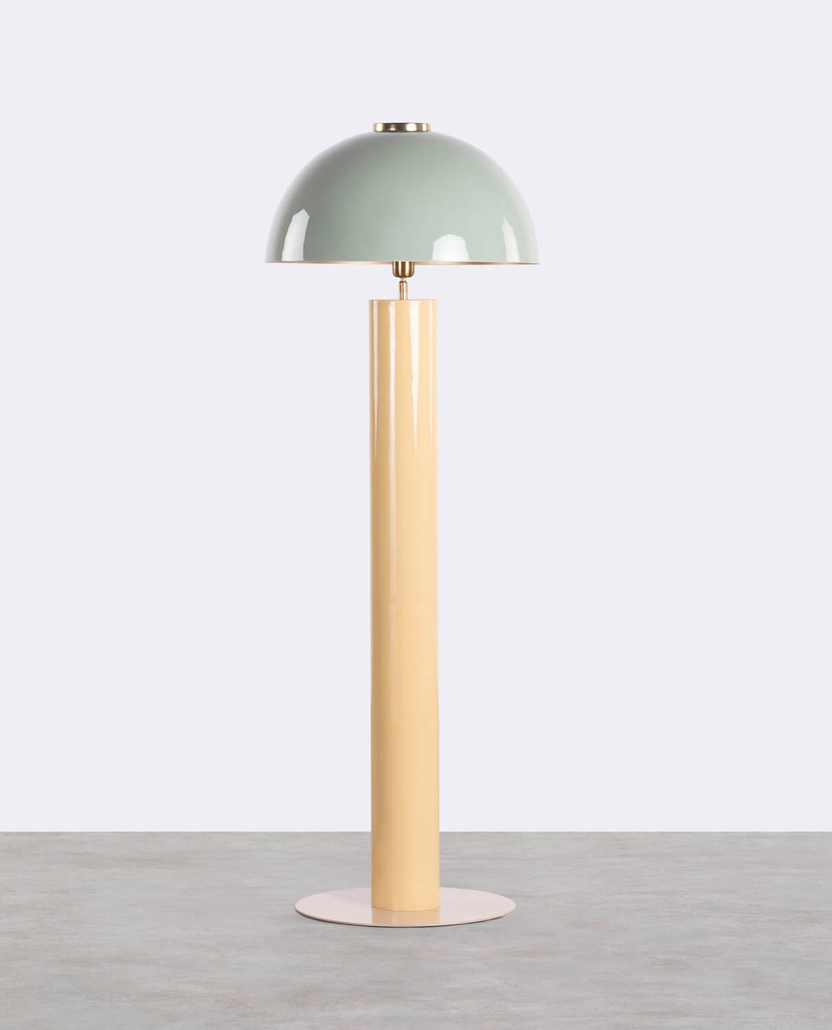 Lampada da Terra in Ferro (Ø50,5 cm) Seta , immagine della galleria 1