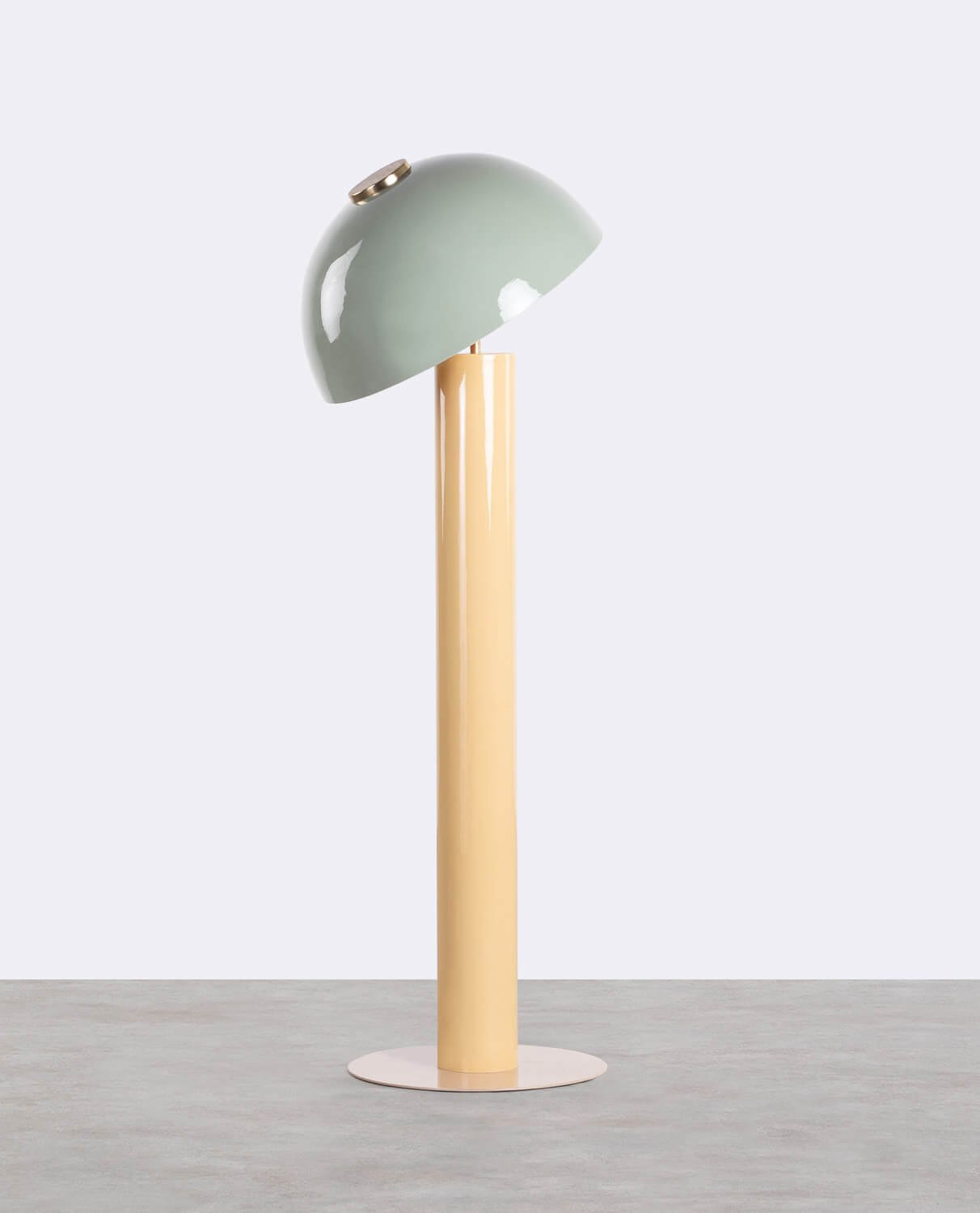 Lampada da Terra in Ferro (Ø50,5 cm) Seta , immagine della galleria 2