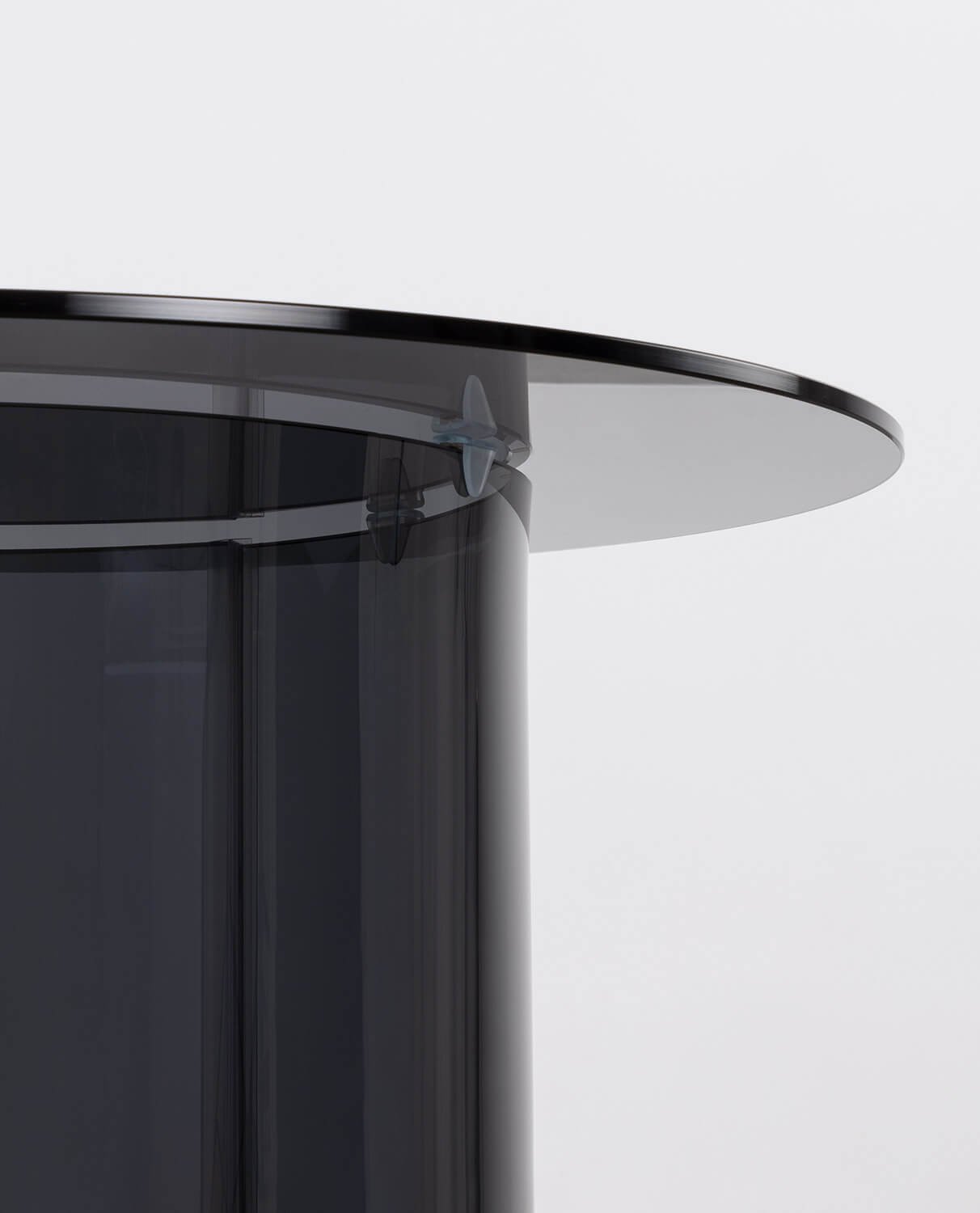 Tavolino da Caffé Rotondo in Vetro Temperato (Ø80 cm) Kolu, immagine della galleria 6