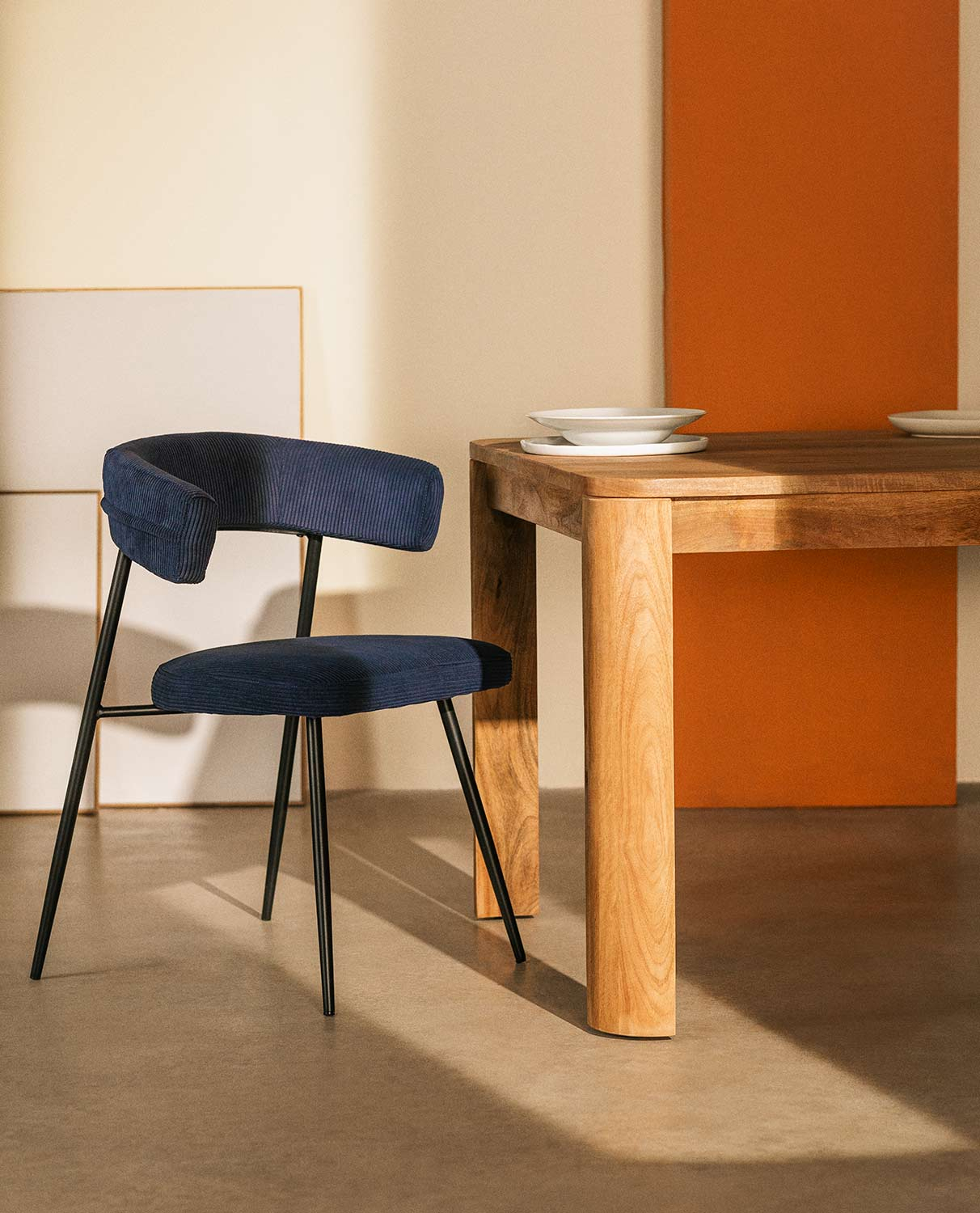 Pack 2 Sedie da Pranzo in Metallo Eloise Pana, immagine della galleria 2