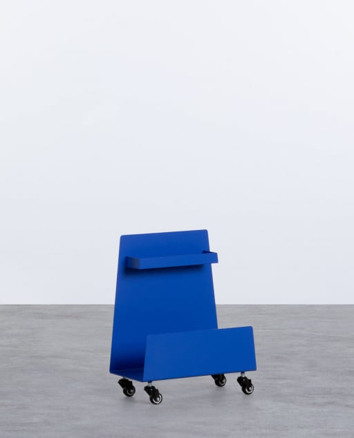 Carrello Ausiliario Izan con Ripiano in Metallo