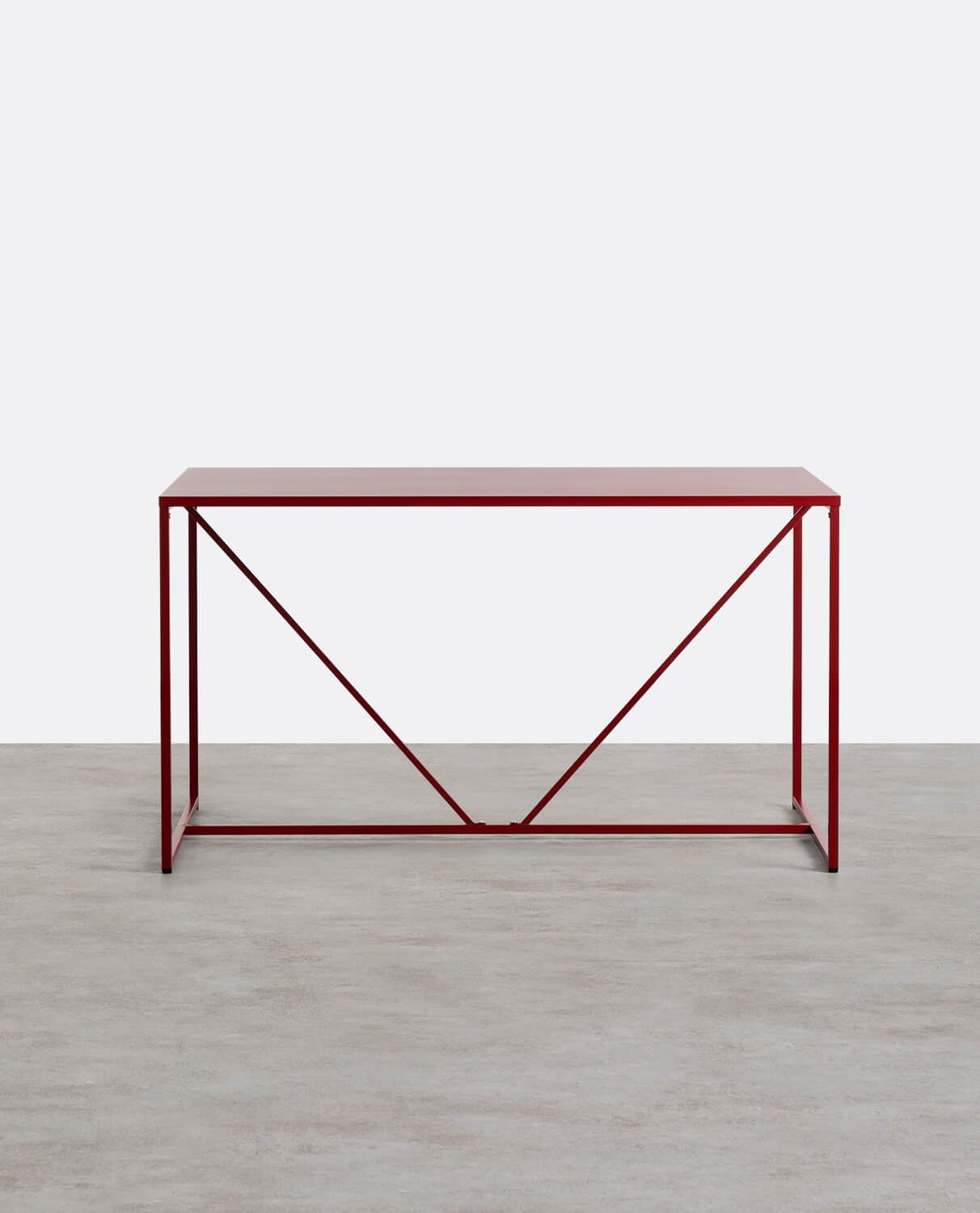 Tavolo da pranzo in acciaio laminato (78x140 cm) Ibiza, immagine della galleria 2