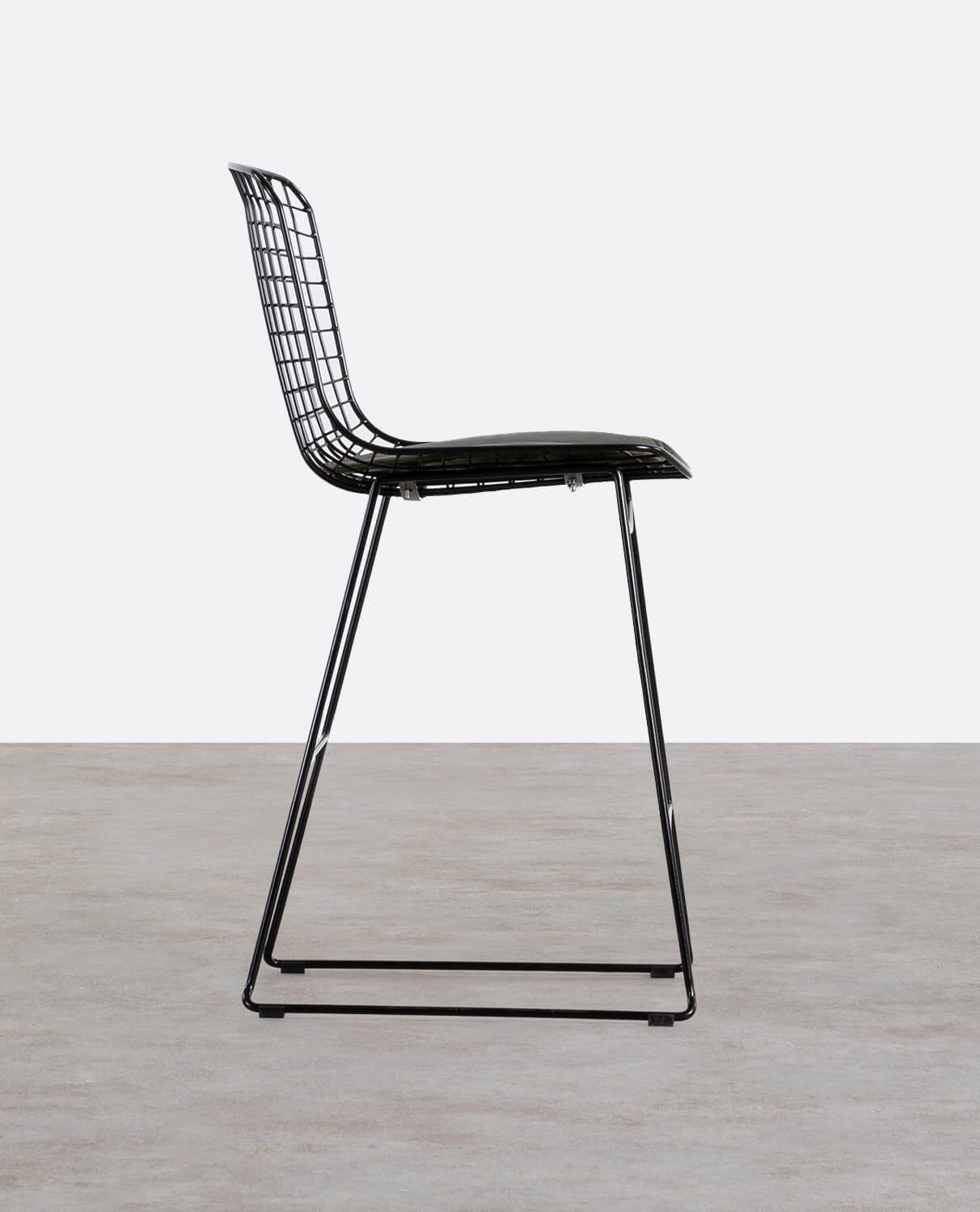 Sgabello Alto in Metallo (66 cm) Aras Schienale Alto , immagine della galleria 2
