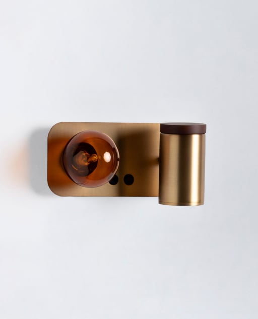 Lampada da Parete con 2 Punti Luce Caira 