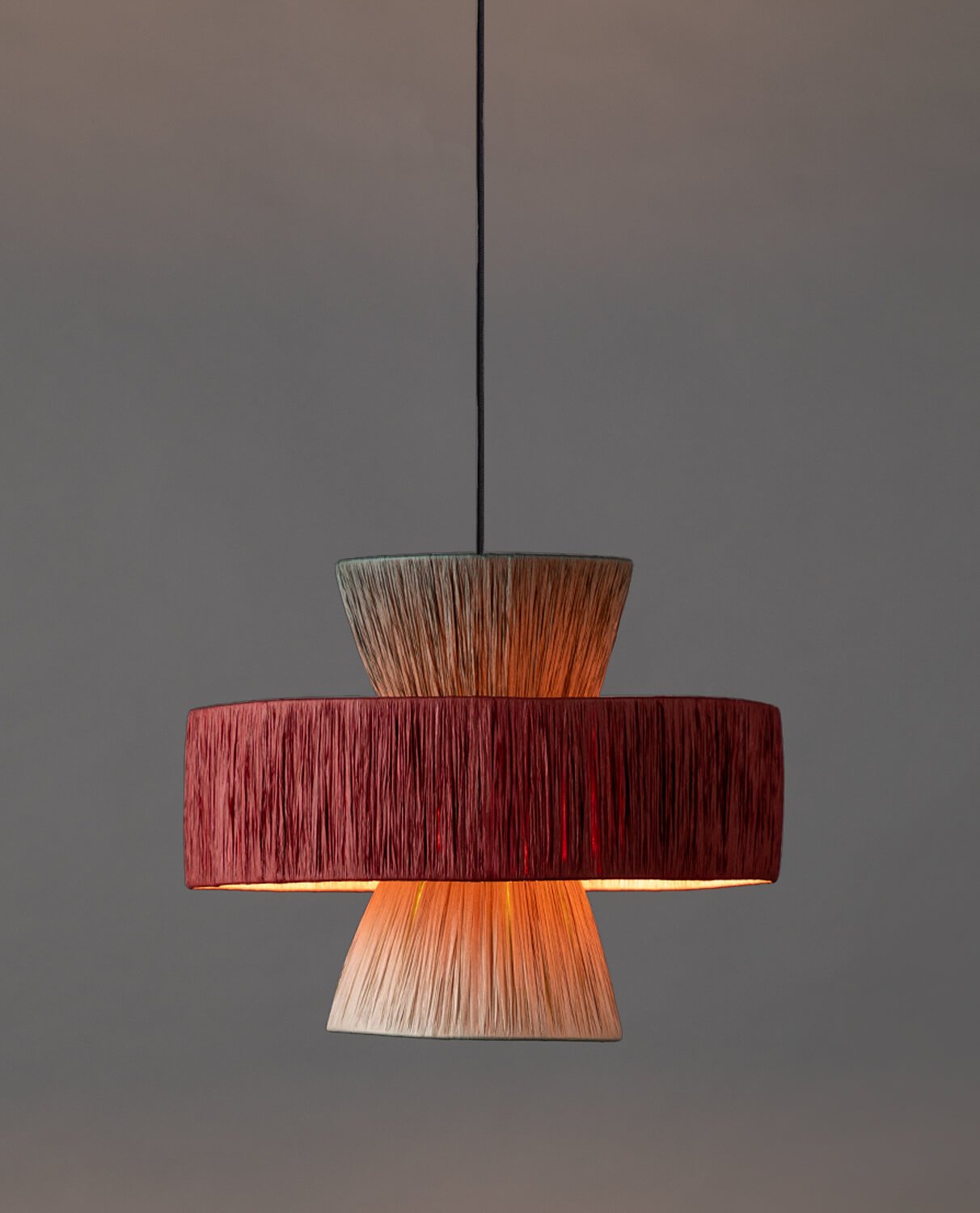 Lampada da Soffitto in Rafia Neila Bet, immagine della galleria 2