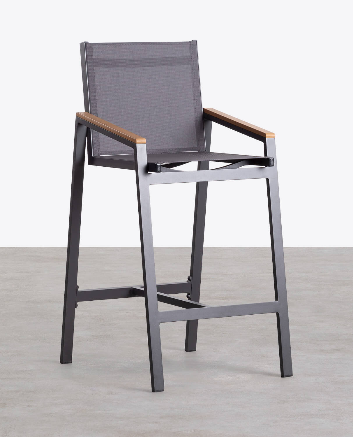 ALPHA HOME Set di 2 sgabelli da bar in pelle PU, sedie da cucina per la colazione con schienale alto e borchie, sgabelli da banco con gambe in metallo, nero